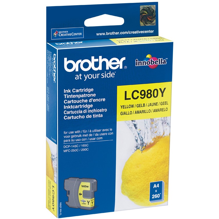 Brother LC-980Y gelb