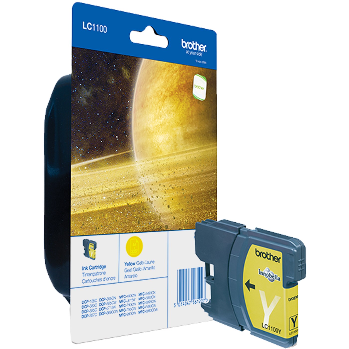Brother Tinte LC-1100Y Gelb bis zu 325 Seiten nach ISO/IEC 24711