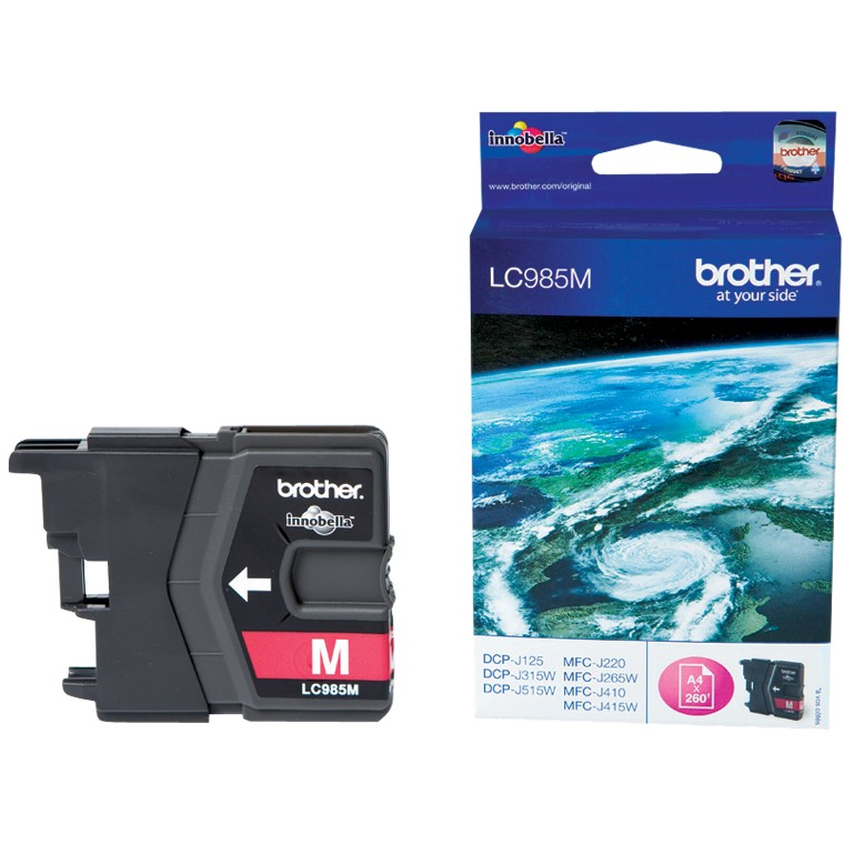 Brother Tinte LC-985M Magenta bis zu 260 Seiten nach ISO/IEC 24711
