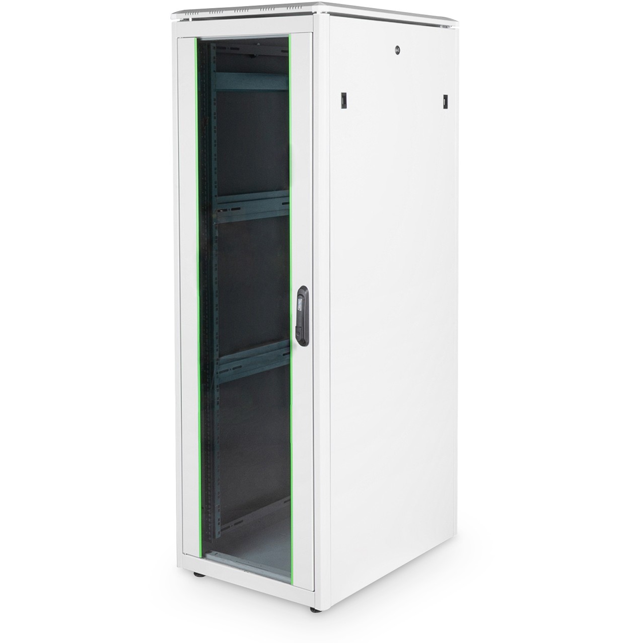 DIGITUS Netzwerkschrank Unique 36HE 1787x600x800mm grau (Speditionsversand)