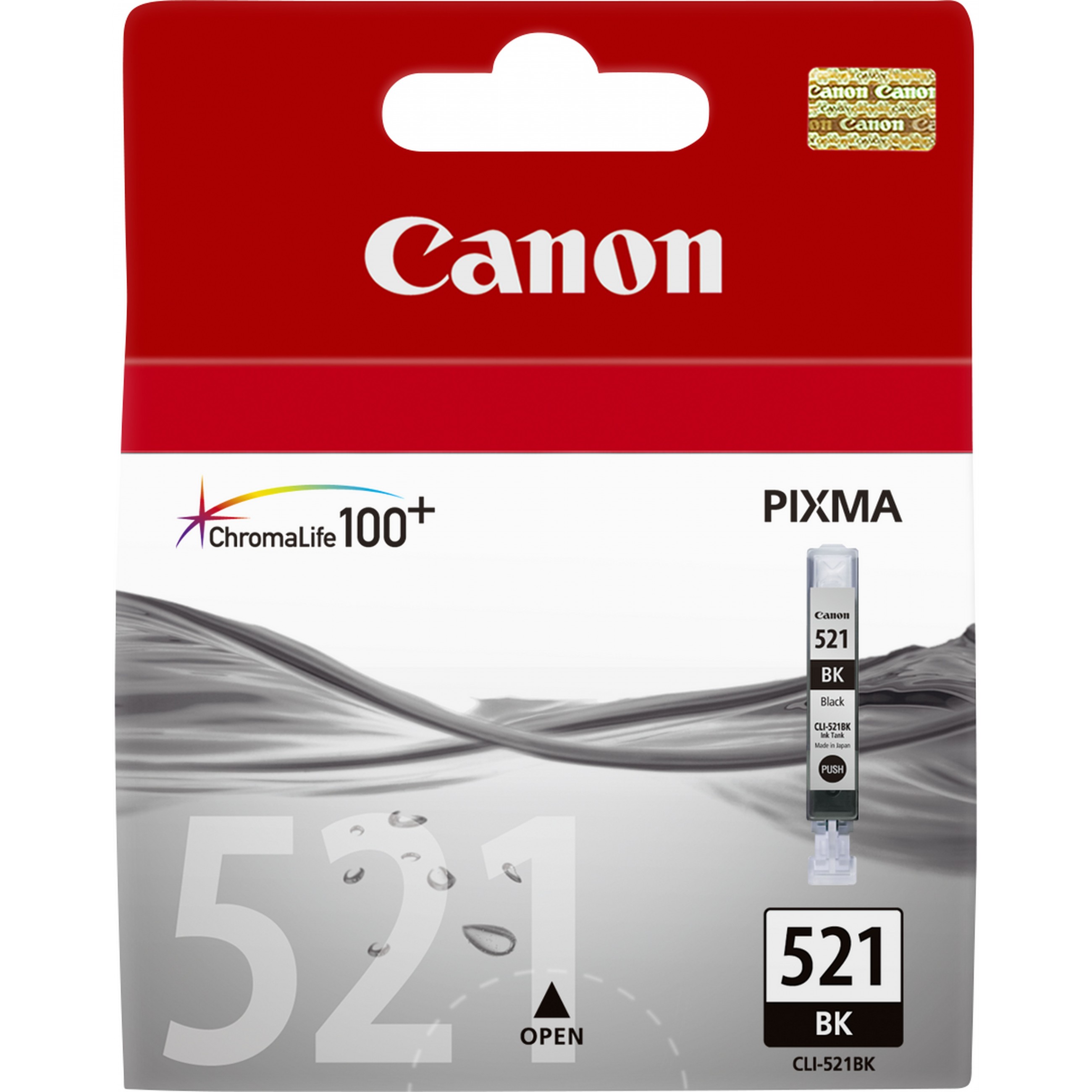 Canon Tinte CLI-521B 2933B001 Schwarz