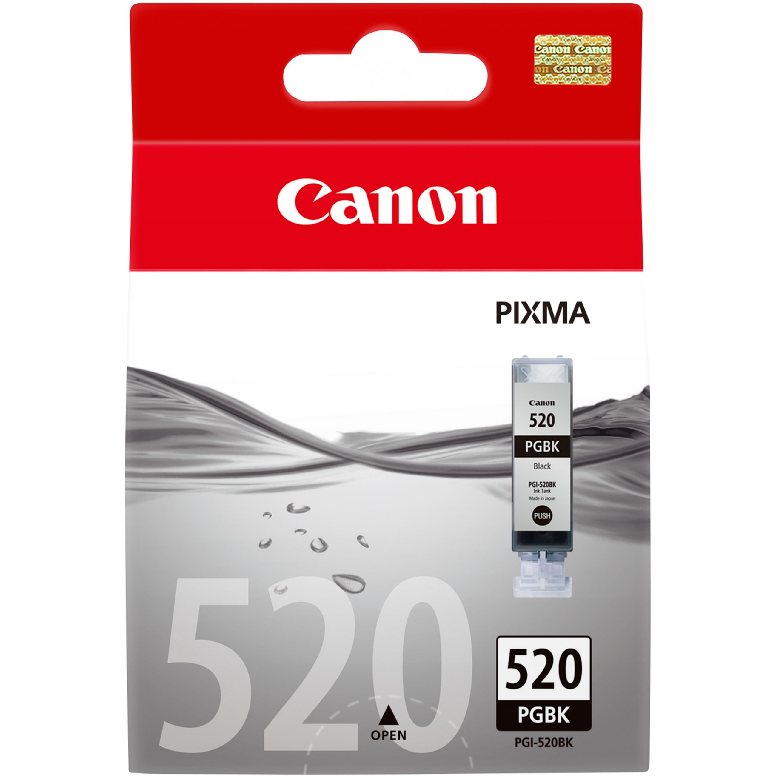 Canon Tinte PGI-520BK 2932B001 Schwarz bis zu 341 Seiten gemäß ISO/IEC 24711