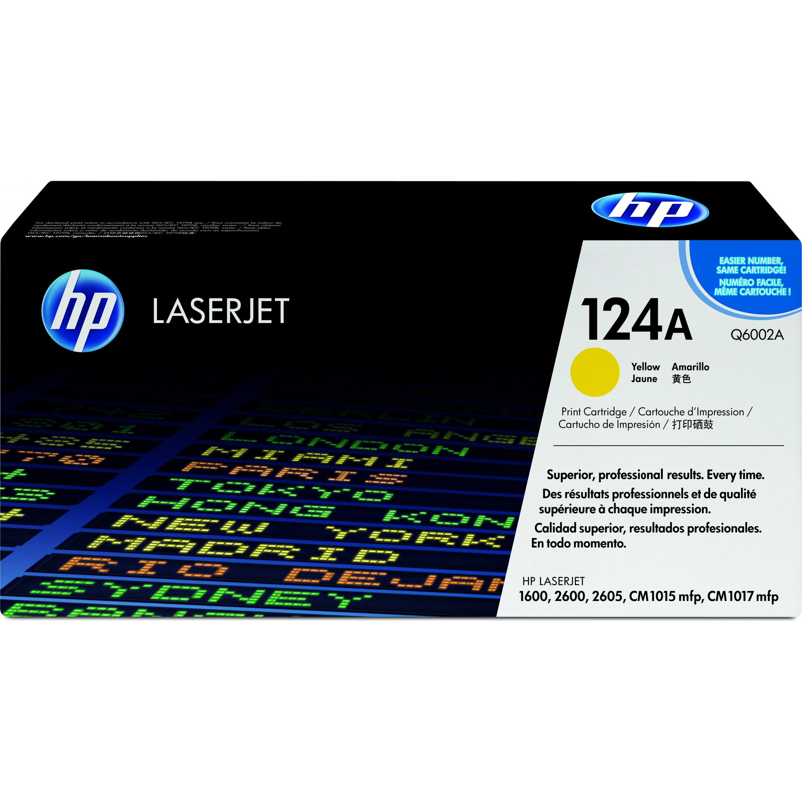 HP Toner 124A Q6002A Gelb