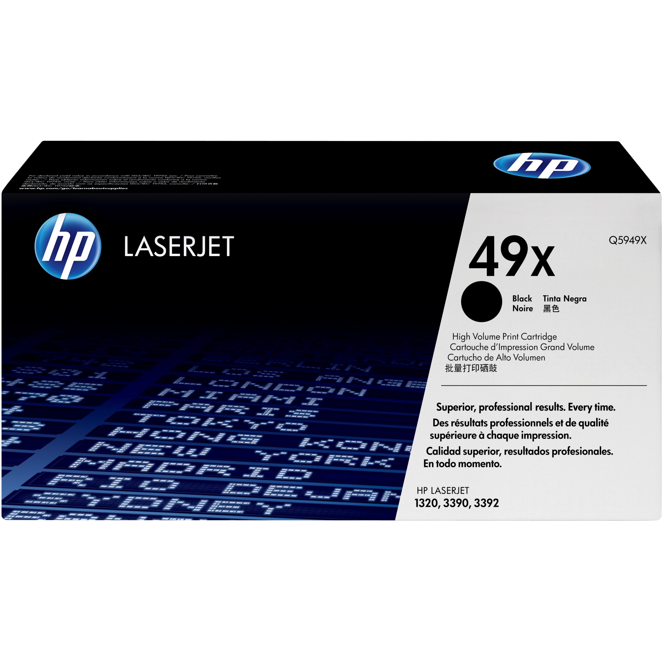 HP Toner 49X Q5949X Schwarz Hohe Kapazität