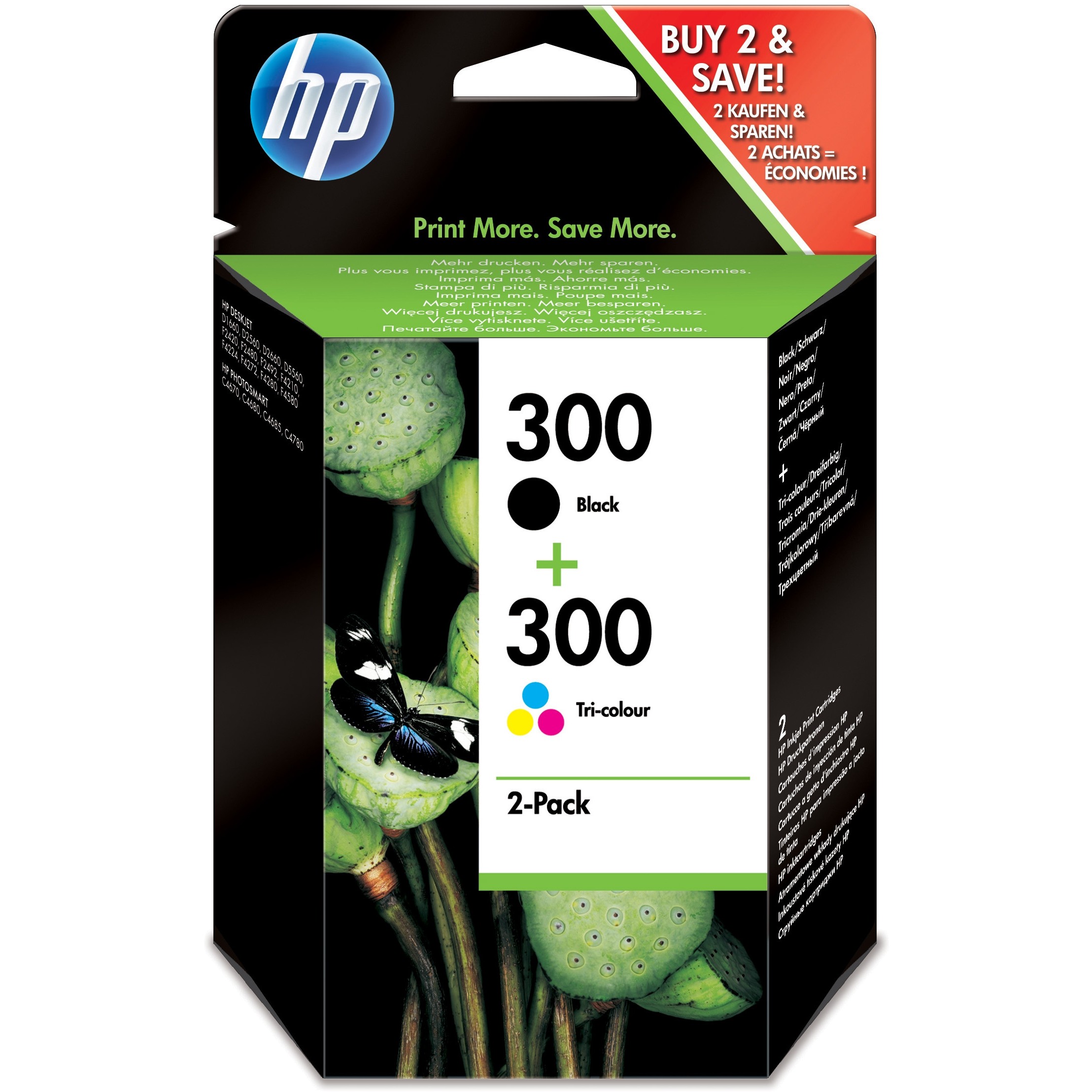 HP Tinte 300 CN637EE Multipack