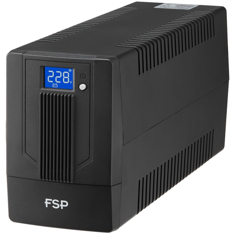 FSP iFP800 Line-interactive UPS 800VA,480W,SCHUKO*2,12V/9AH*1,LCD VERSION ,230V