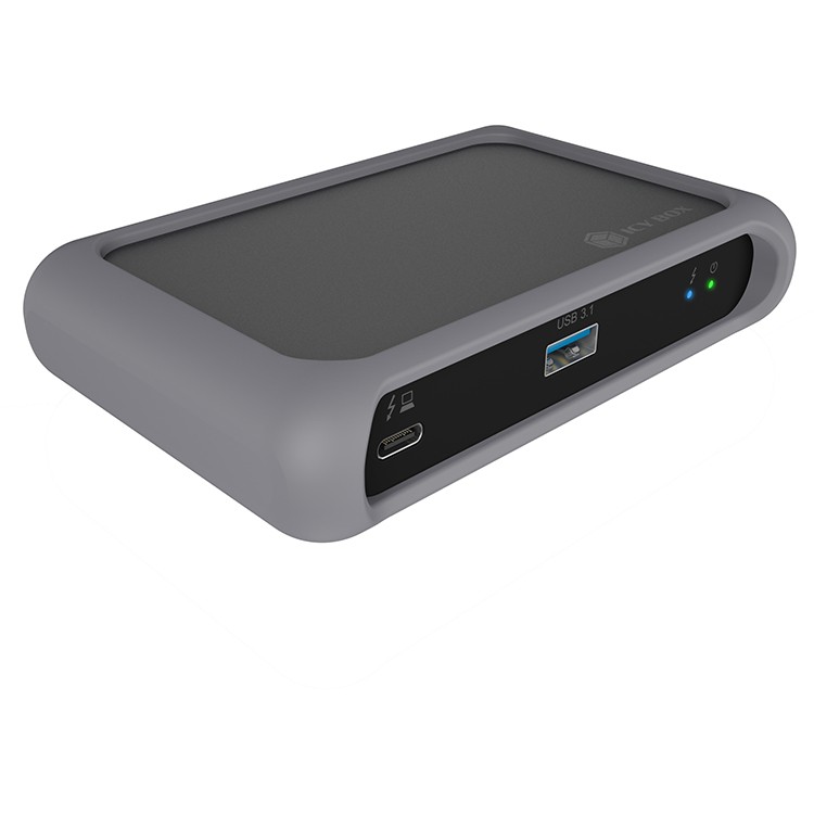 ICY BOX IB-HUB801-TB4 Thunderbolt 4 HUB 4-Port 3xThunderbolt 4; 1xUSB 3.1