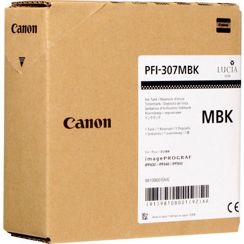 Canon Tinte PFI-307 MBK 9810B001 Schwarz