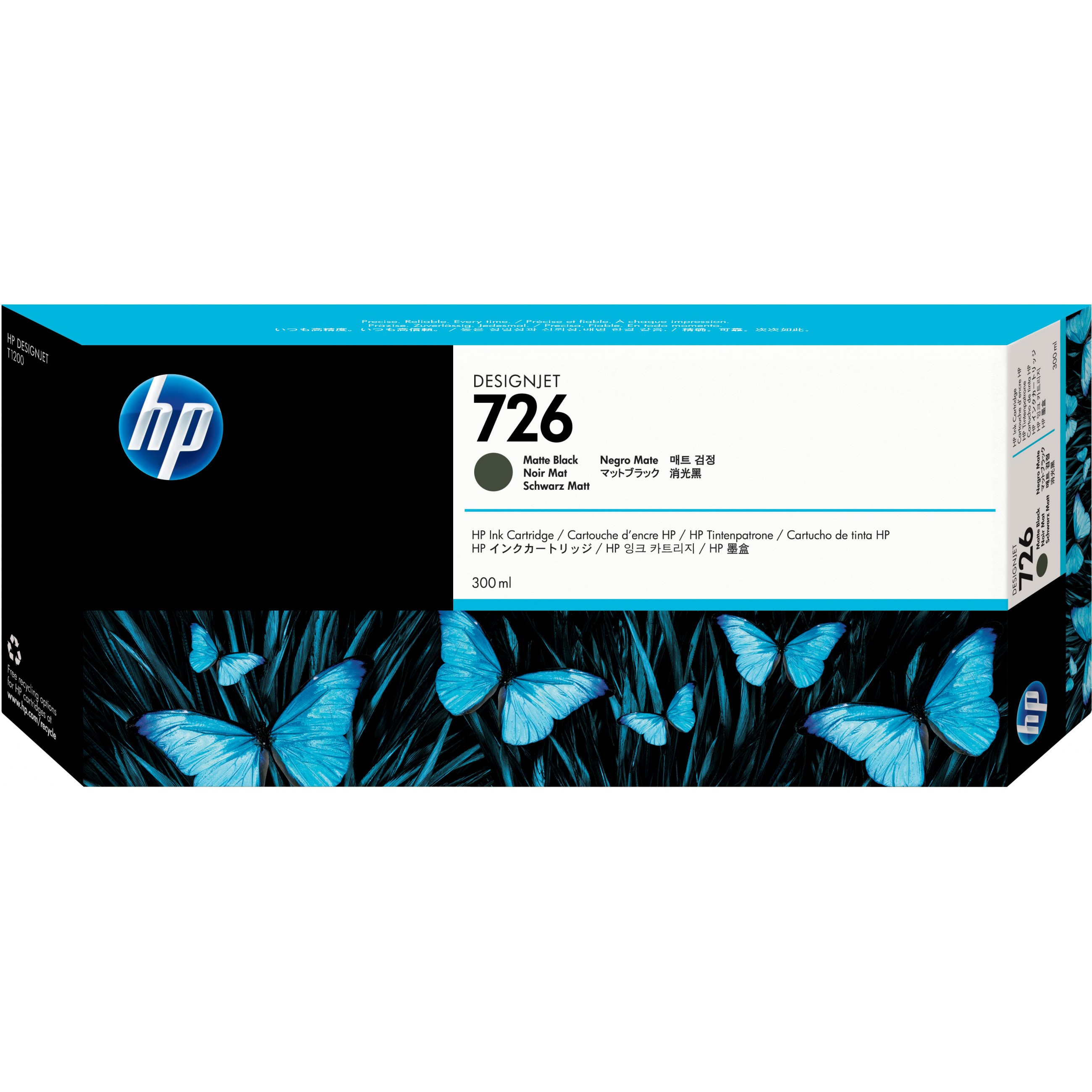 HP Tinte 726 (CH575A) schwarz Druckerpatrone