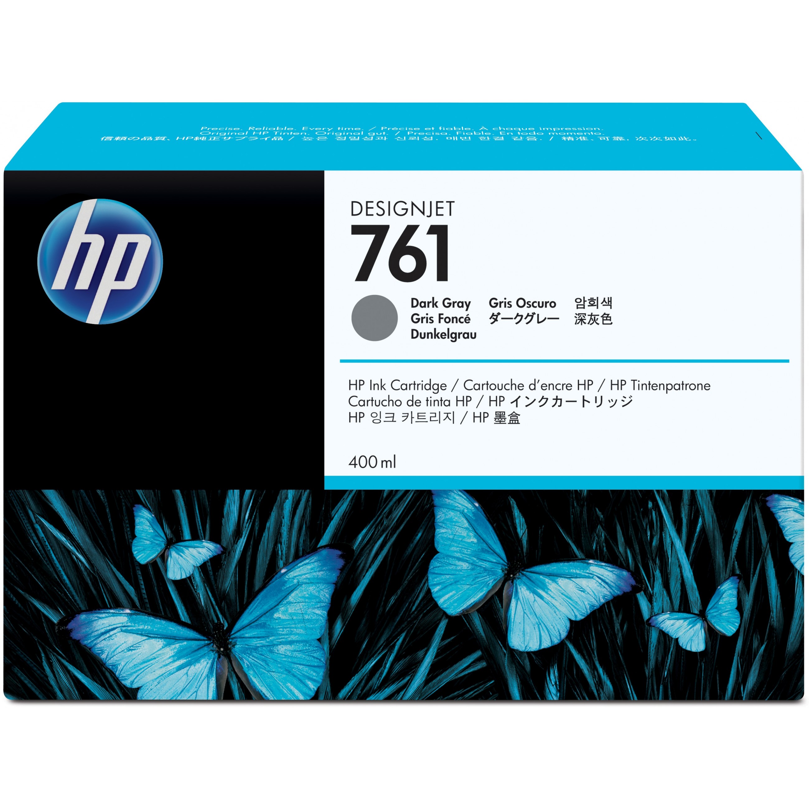 HP Tinte 761 (CM996A) dunkelgrau Druckerpatrone