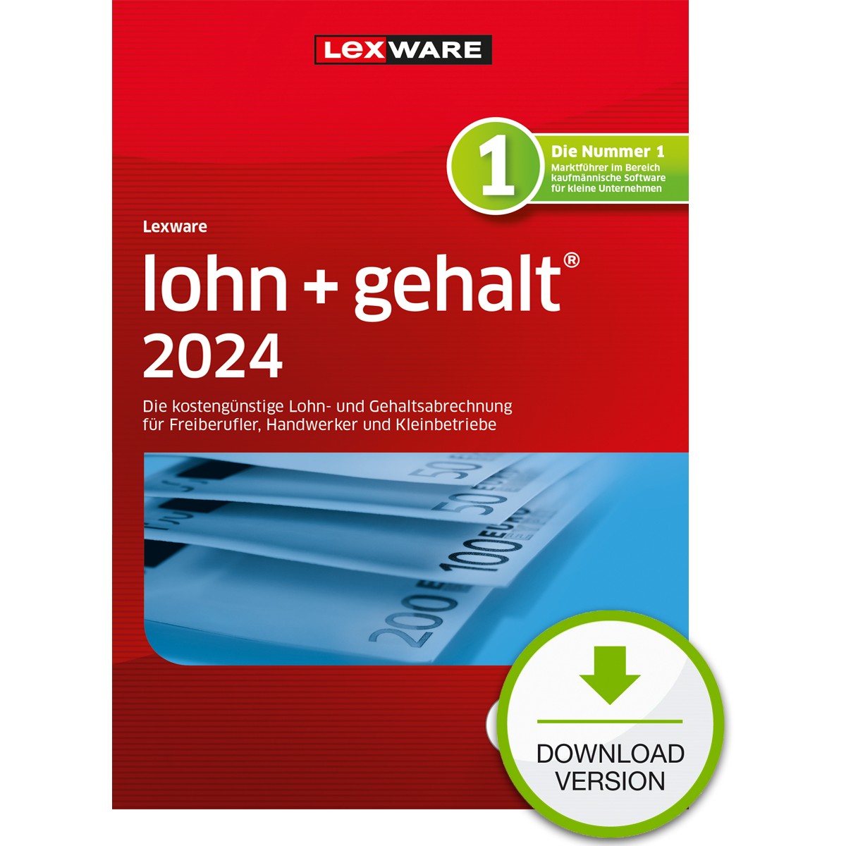 Lexware Lohn+Gehalt 2024 - 1 Device, 1 Year - ESD-DownloadESD