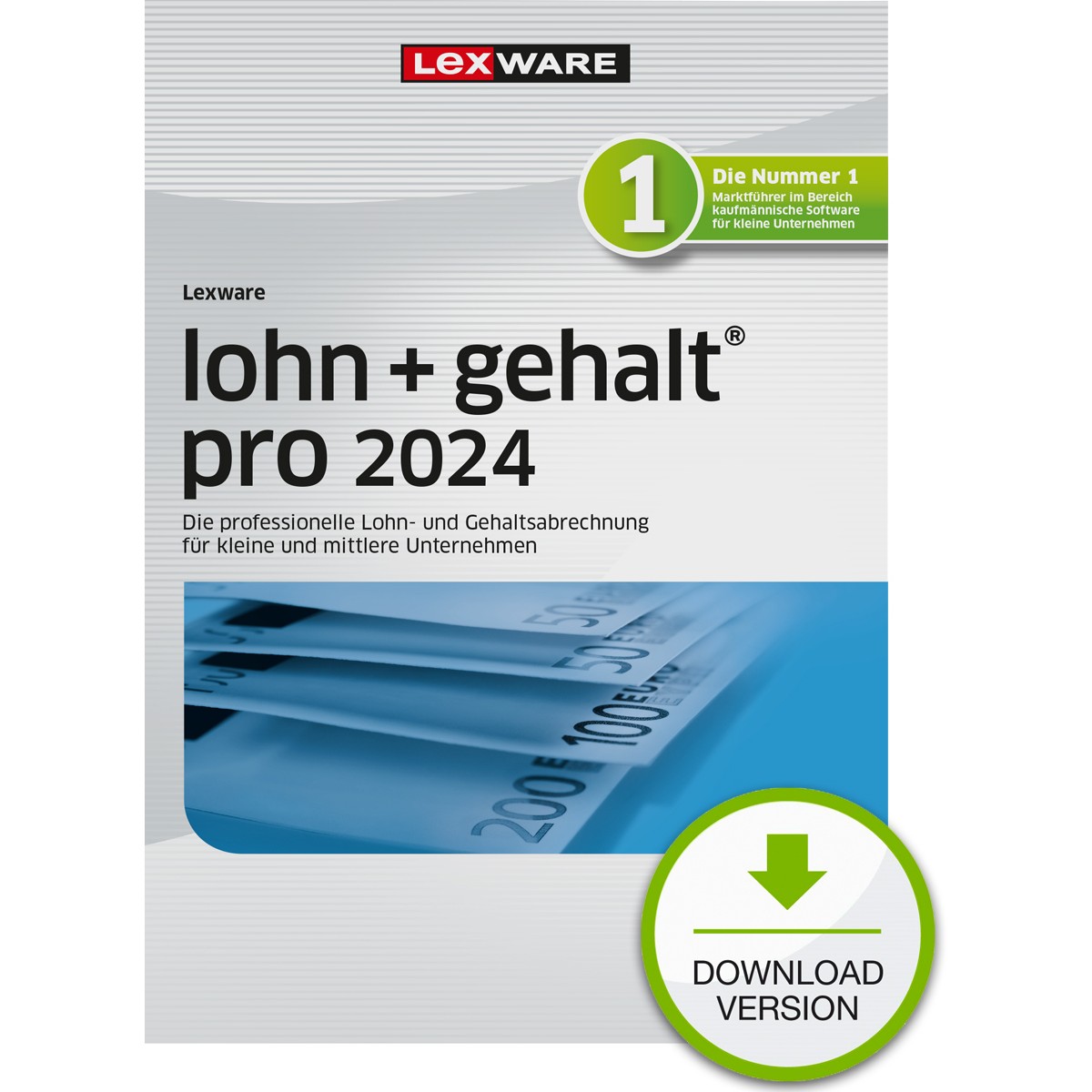Lexware Lohn+Gehalt Pro 2024 - 3 Device, ABO - ESD-DownloadESD