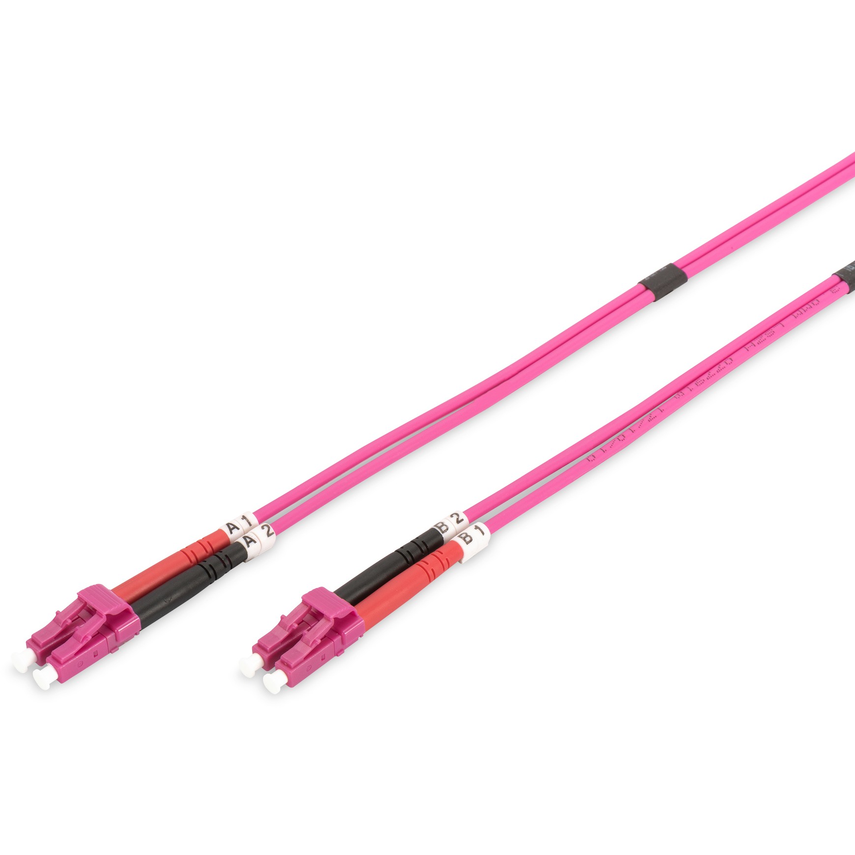 DIGITUS LWL Patchkabel LC -> LC 5.00m Multimode Duplex OM4