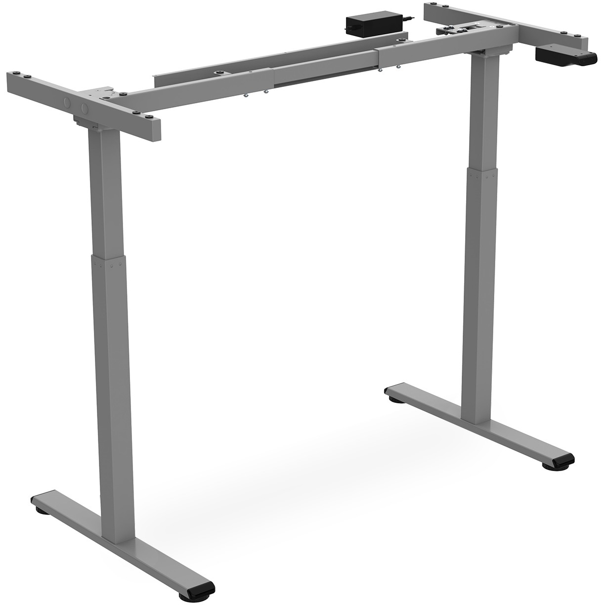 Tischgestell elektrisch höhenverstellbar Single-Motor 2-Stufen DIGITUS Gray