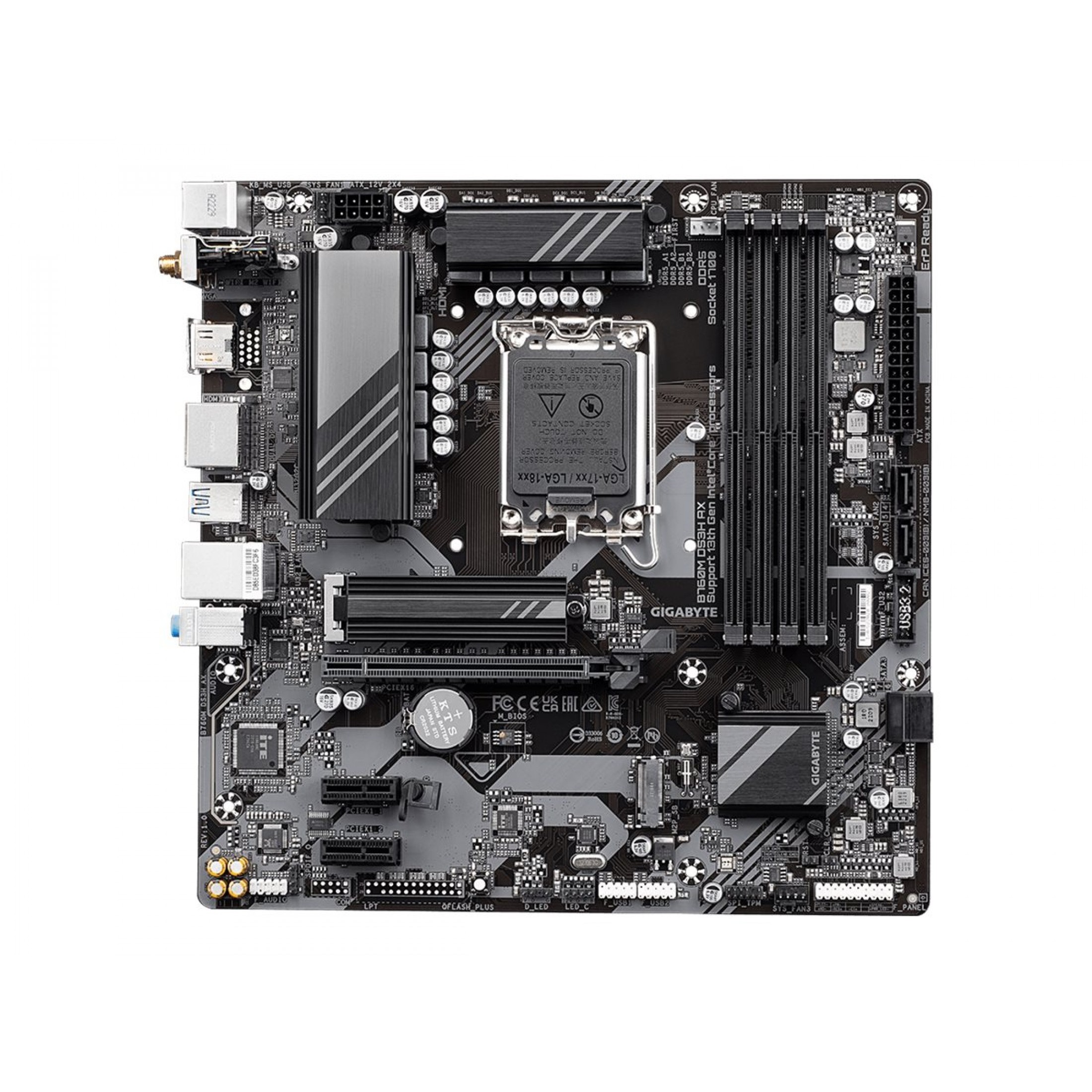 1700 Gigabyte B760M DS3H AX mATX