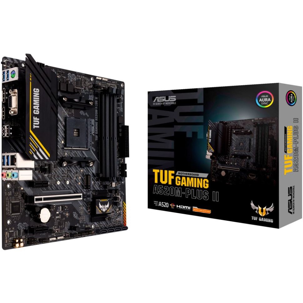MB ASUS TUF GAMING A520M-PLUS II (AMD.AM4.DDR4.mATX)