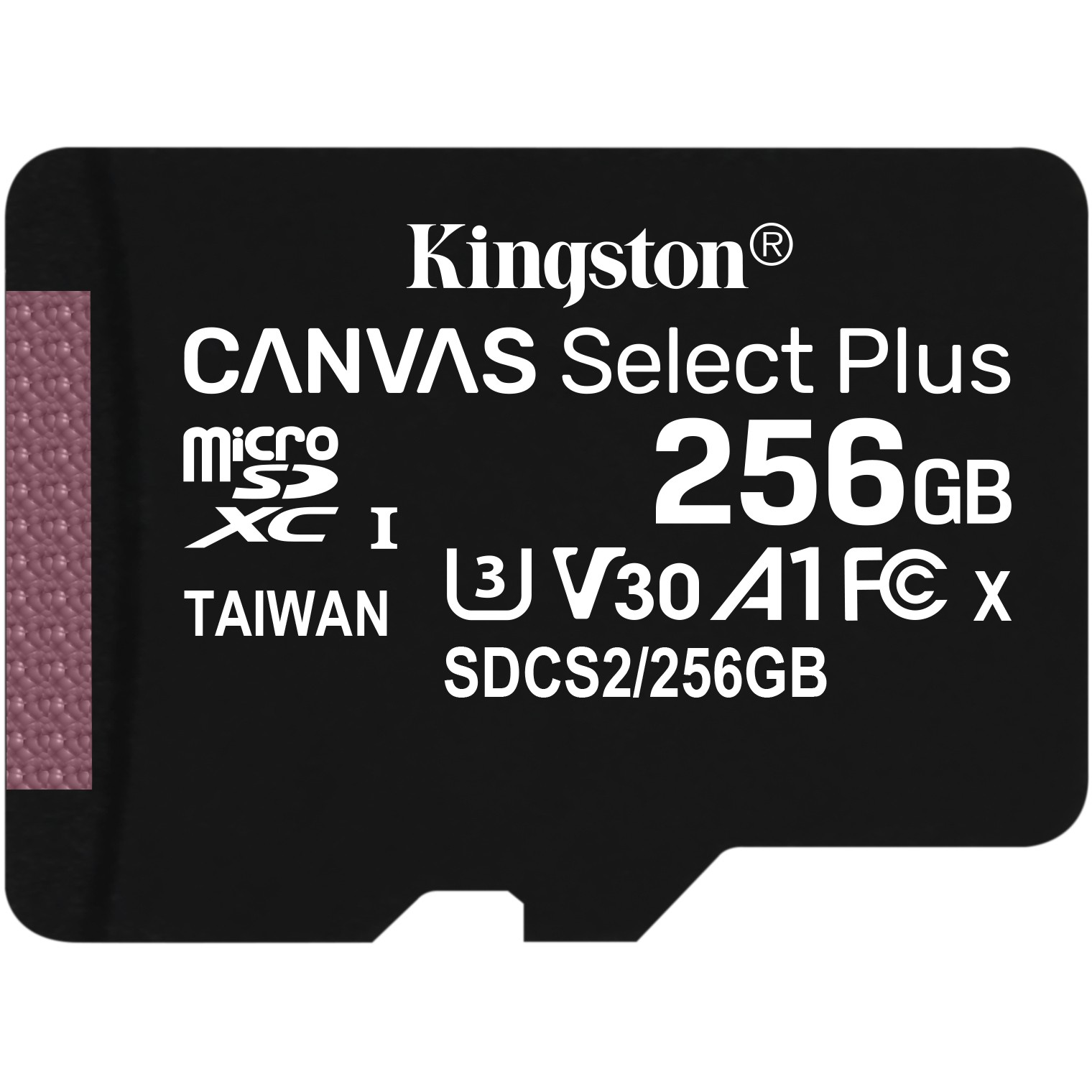 CARD 256GB Kingston Canvas Select Plus microXC 100MB/s