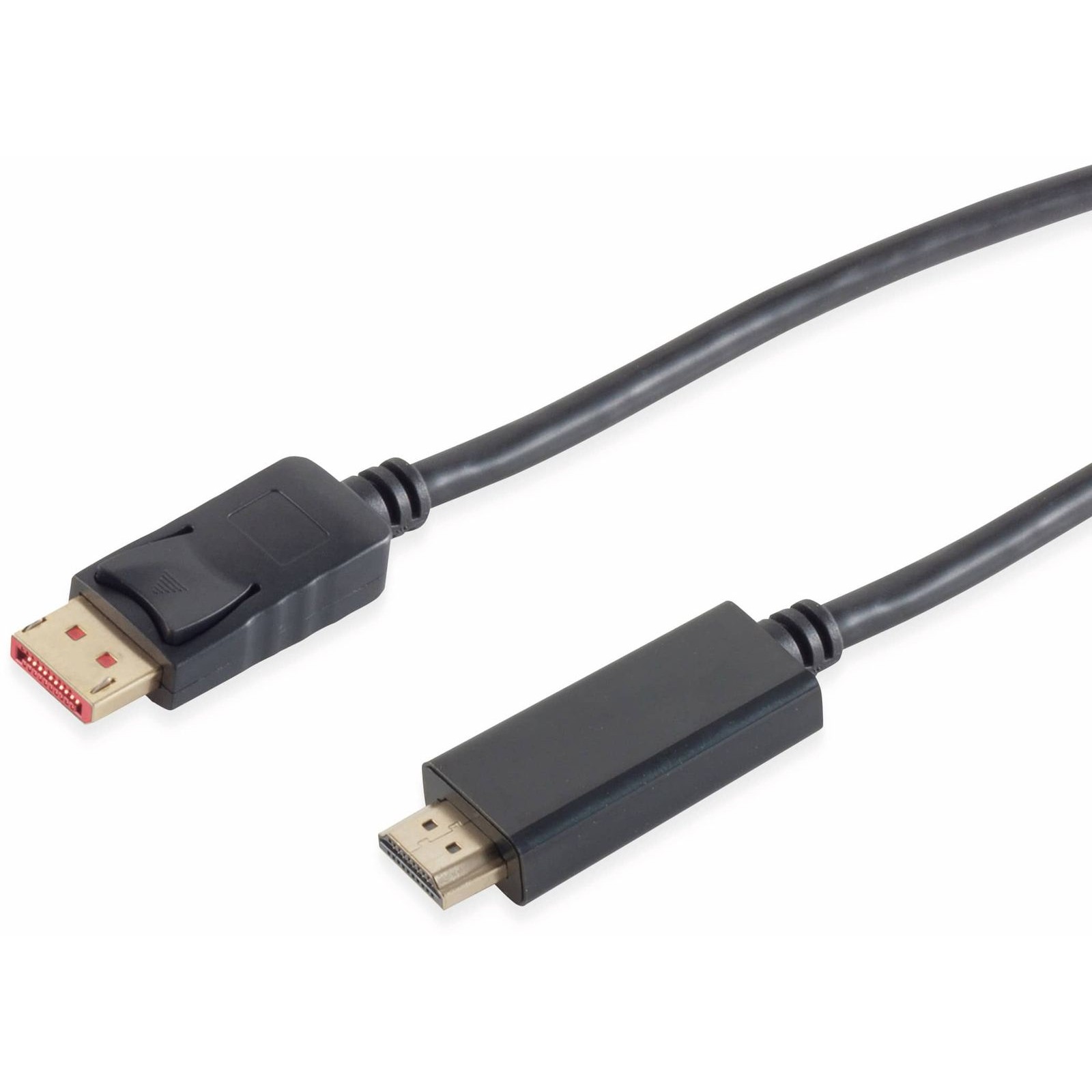 DisplayPort (ST) > HDMI (ST) 7,5m 4K 60Hz vergoldet Black