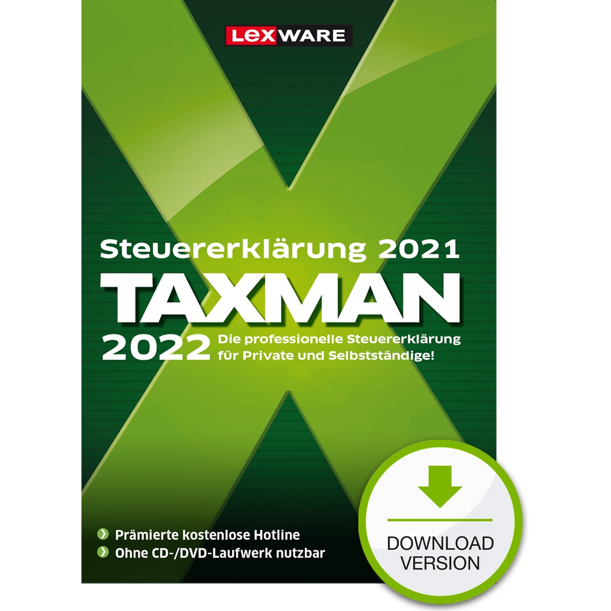 Lexware Taxman 2022 - 1 Device, ESD-DownloadESD