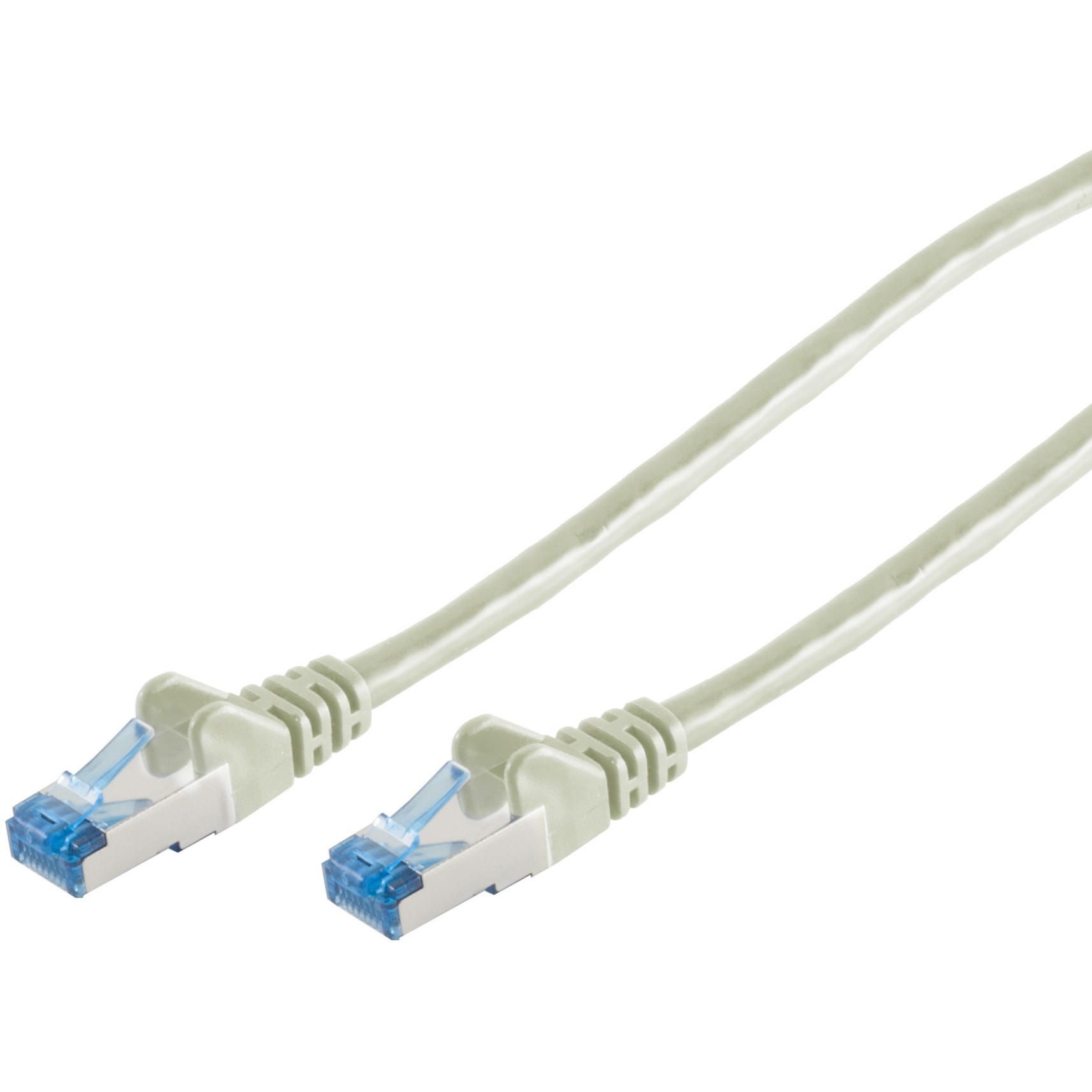 Patchkabel CAT6a RJ45 S/FTP PiMF 1m Grau