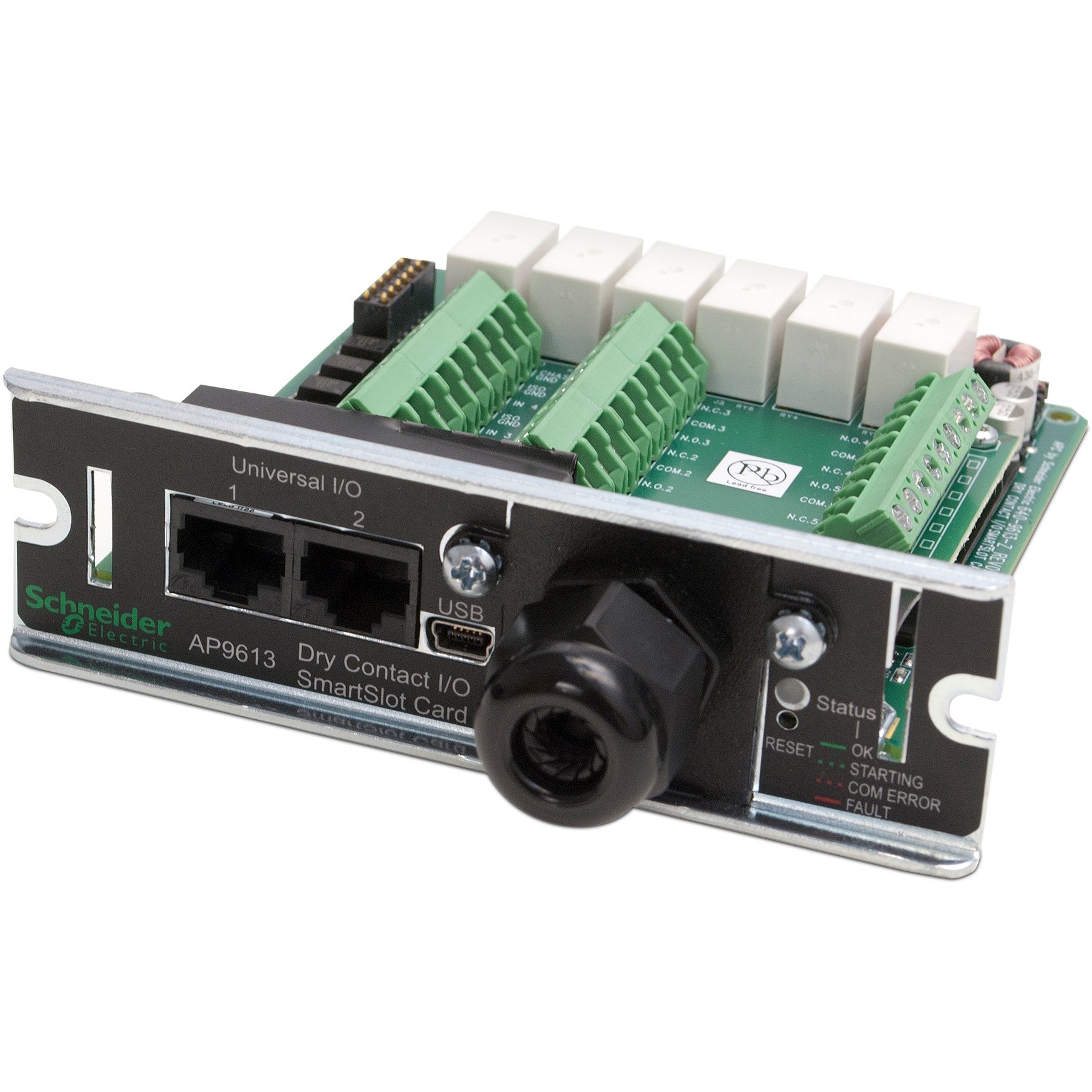 APC AP9613 I/O SmartSlot-Karte mit potenzialfreiem Kontakt (Dry Contact)