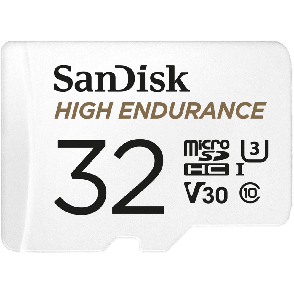 CARD 32GB SanDisk High Endurance MicroSDHC 100MB/s +Adapter