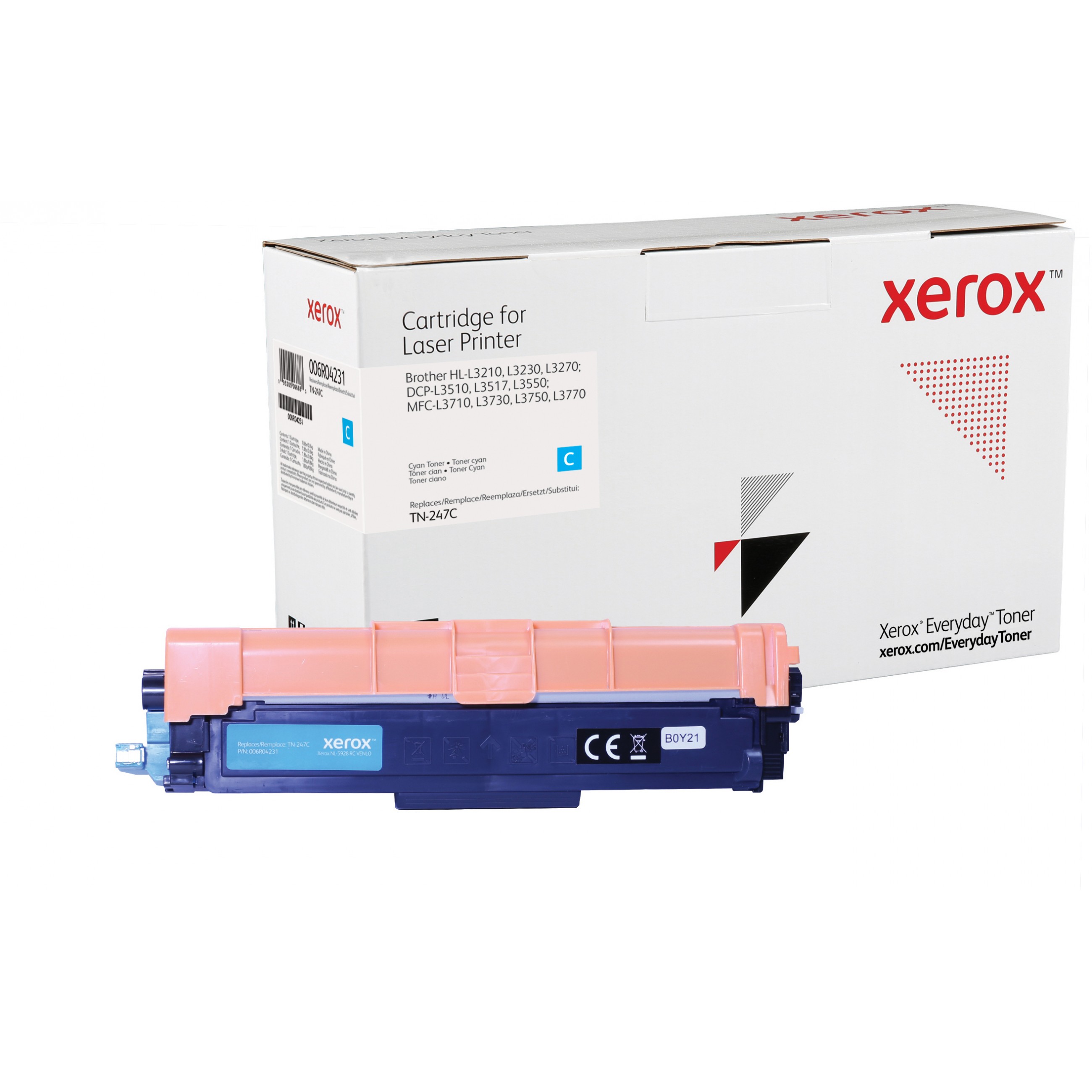 TON Xerox Everyday Toner 006R04231 Cyan alternativ zu Brother Toner TN-247C