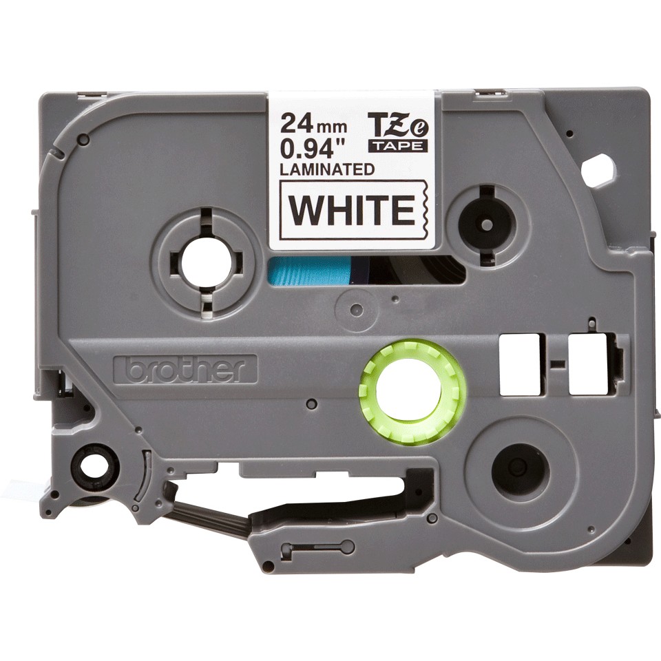Brother TZe-251 schwarz/weiß 24mm/8m/laminiert