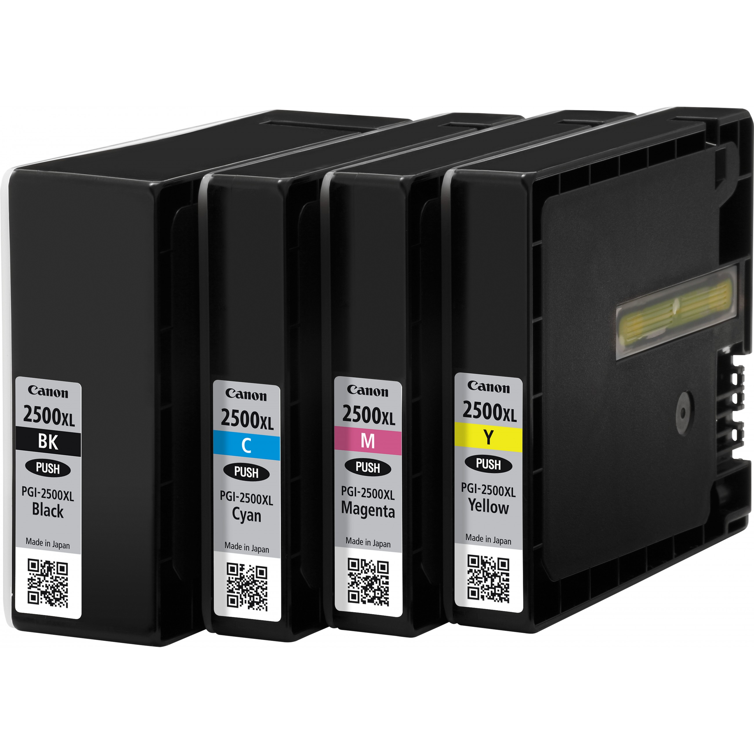 Canon Tinte PGI-2500XL 9254B004 4er Multipack (BKMCY) gemäß ISO/IEC 24711