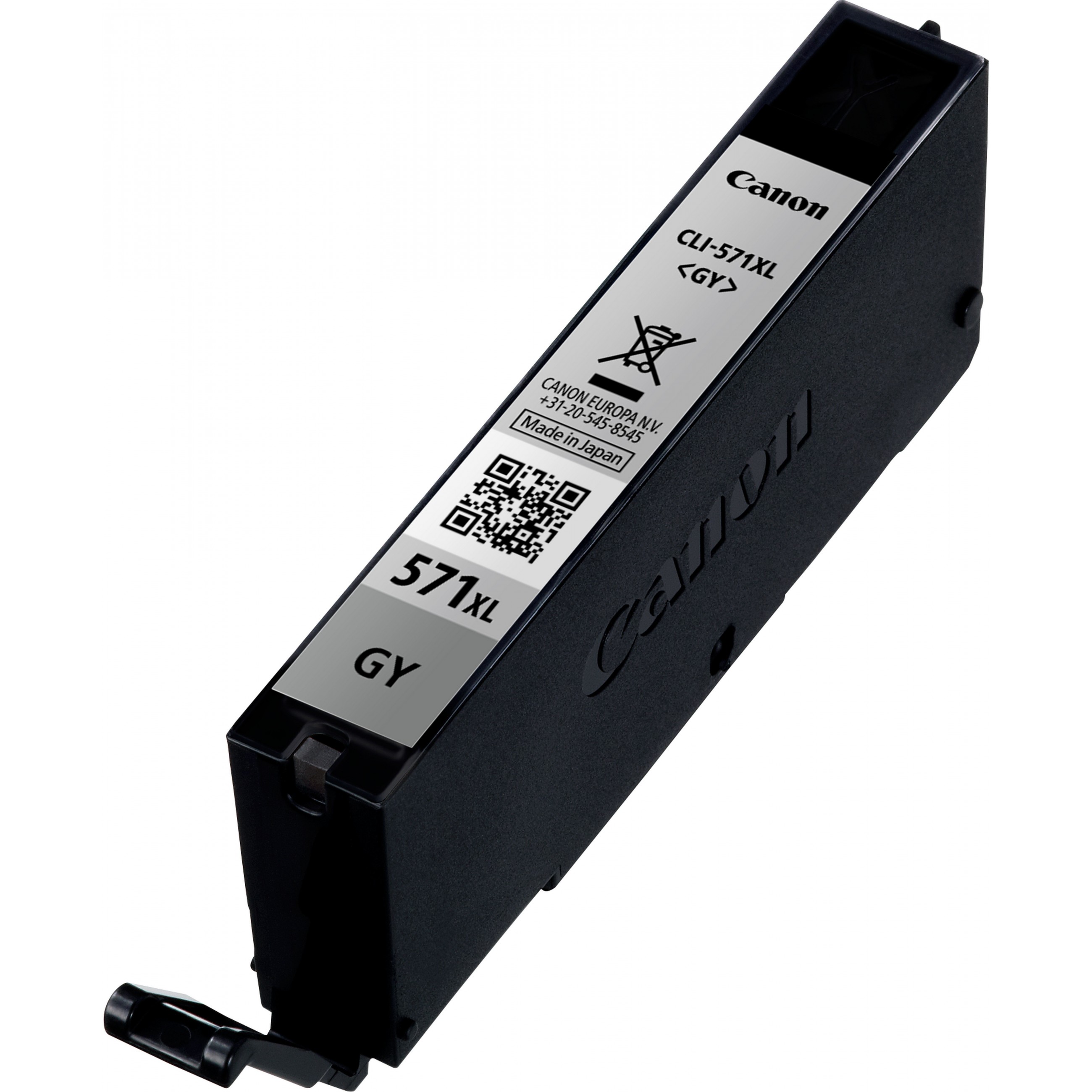 Canon Tinte CLI-571XL 0335C001 Grau bis zu 289 Farbfotos gemäß ISO/IEC 29102