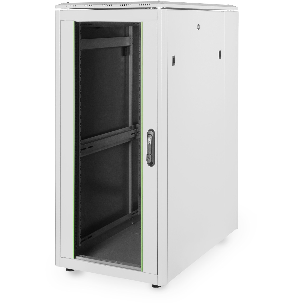 DIGITUS Netzwerkschrank Unique 26HE 1342x600x1000mm grau (Speditionsversand)