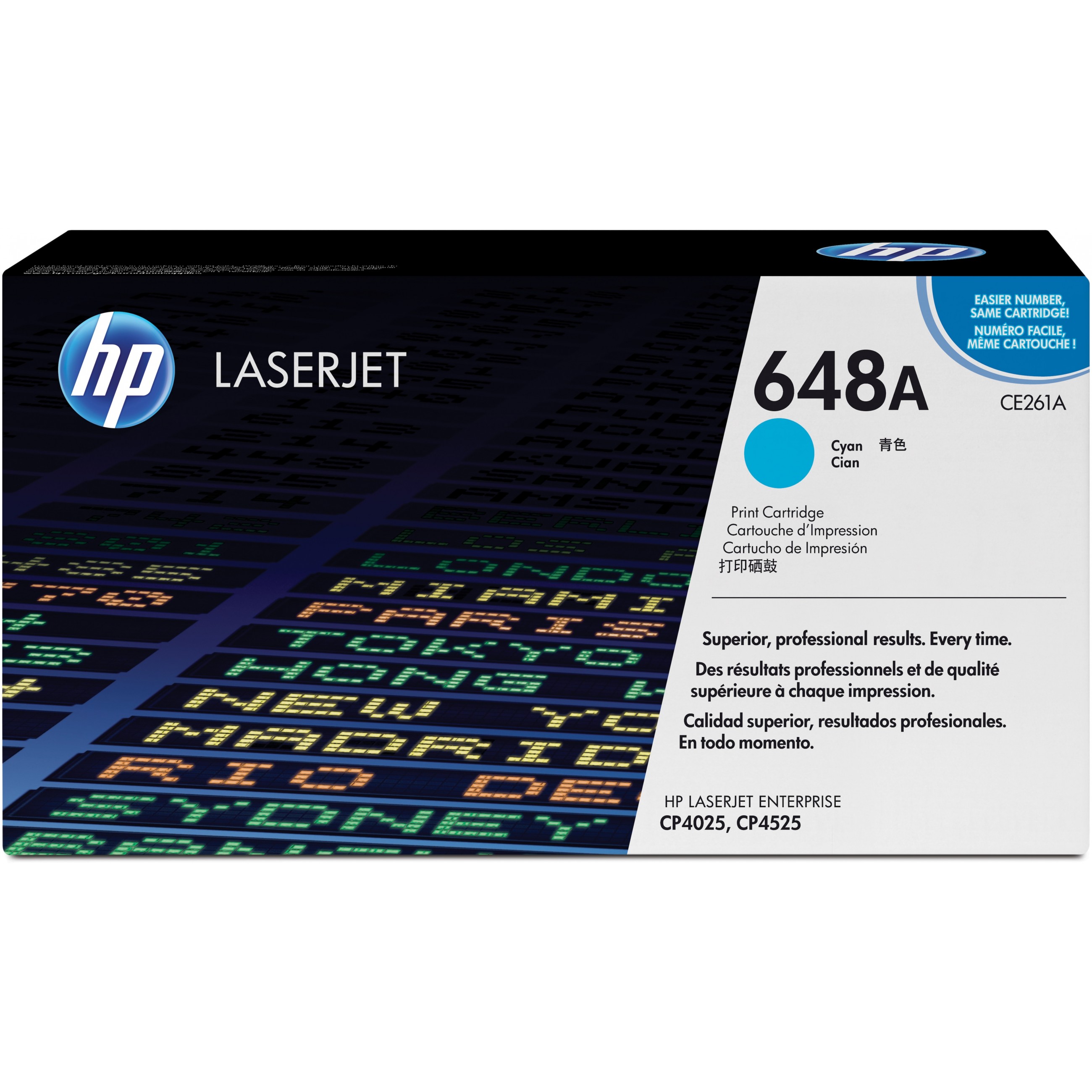 HP Toner 648A CE261A Cyan bis zu 11.000 Seiten