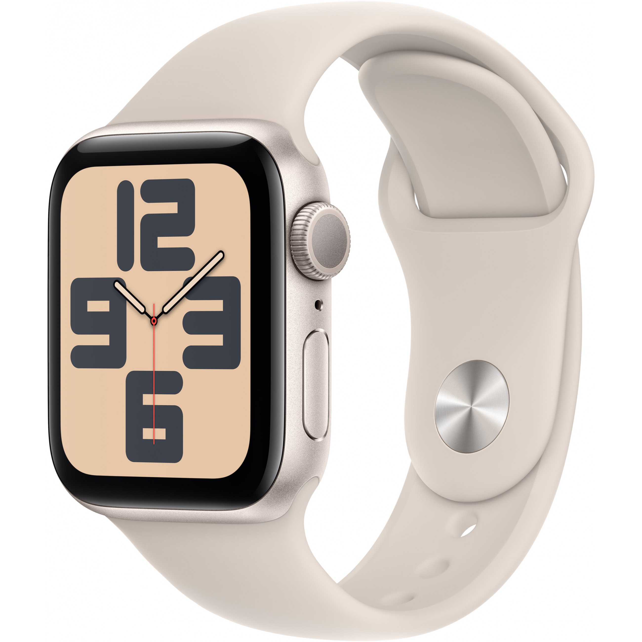 Apple Watch SE Aluminium 40mm Polarstern (Sportarmband polarstern) S/M NEW