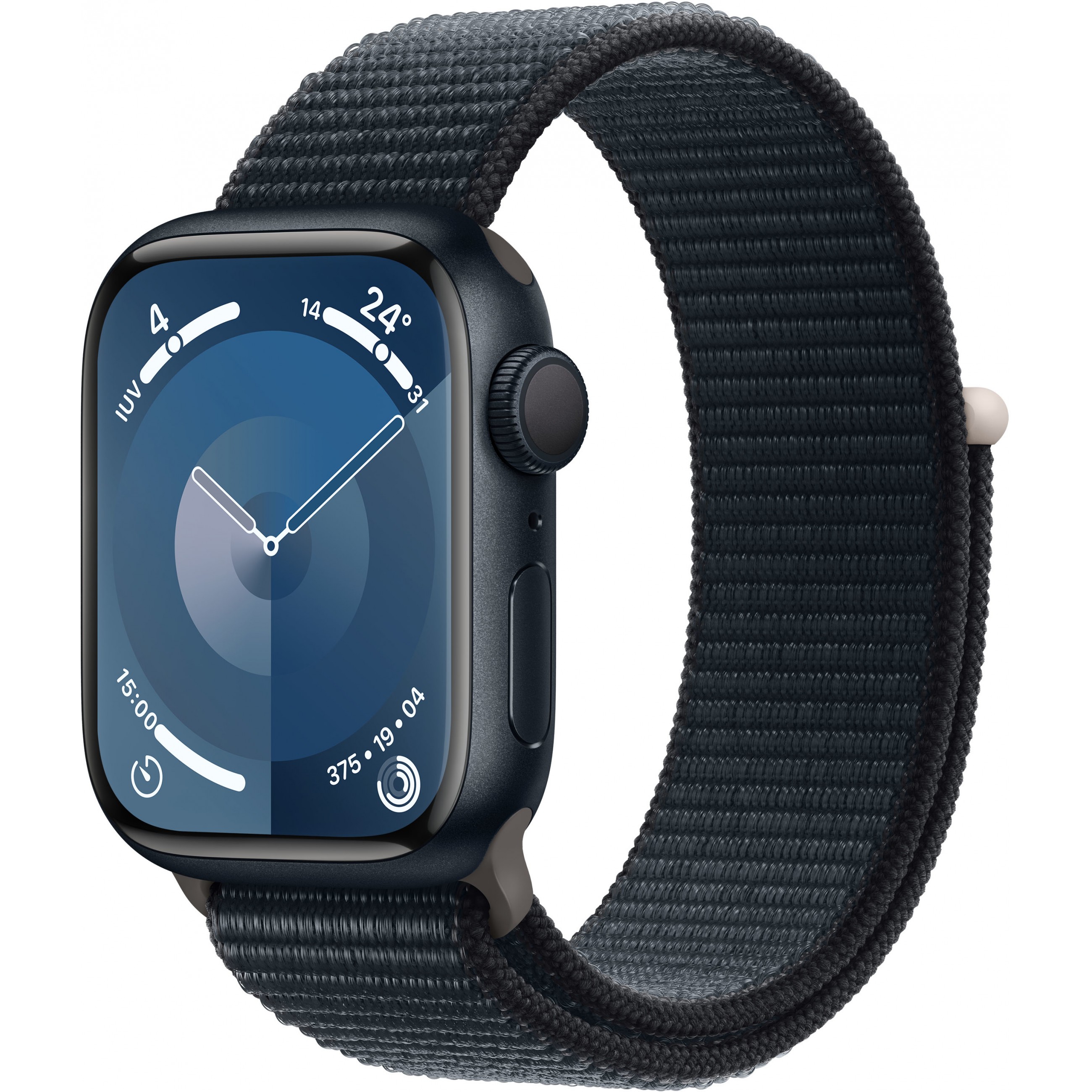 Apple Watch S9 Aluminium 41mm Mitternacht (Sport Loop mitternacht) NEW