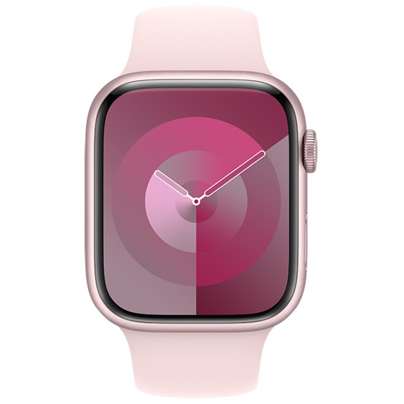 Apple Watch S9 Aluminium 45mm Rosé (Sportarmband hellrosa) M/L NEW