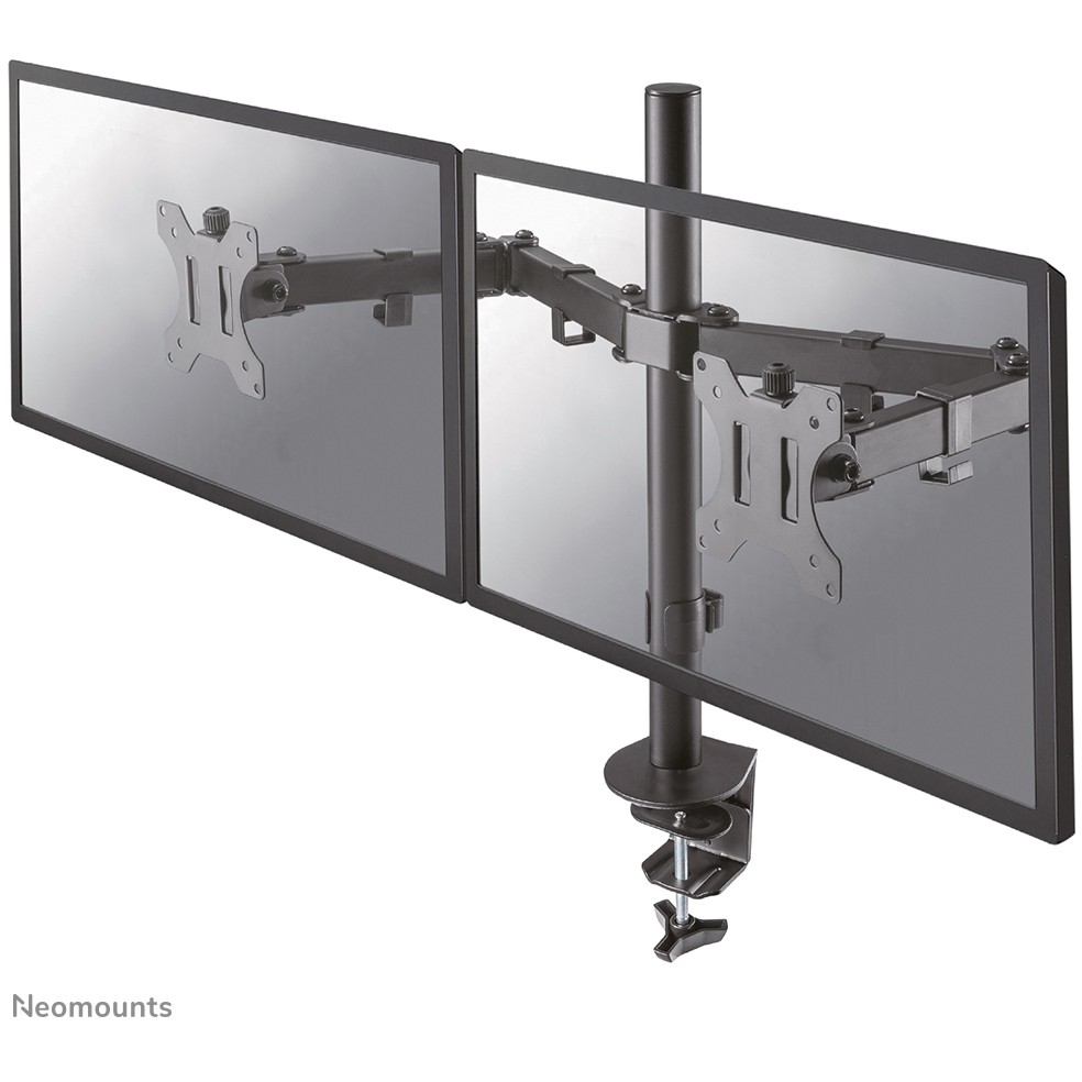 Neomounts FPMA-D550DBLACK Tischhalterung für zwei Flachbildschirme bis 32