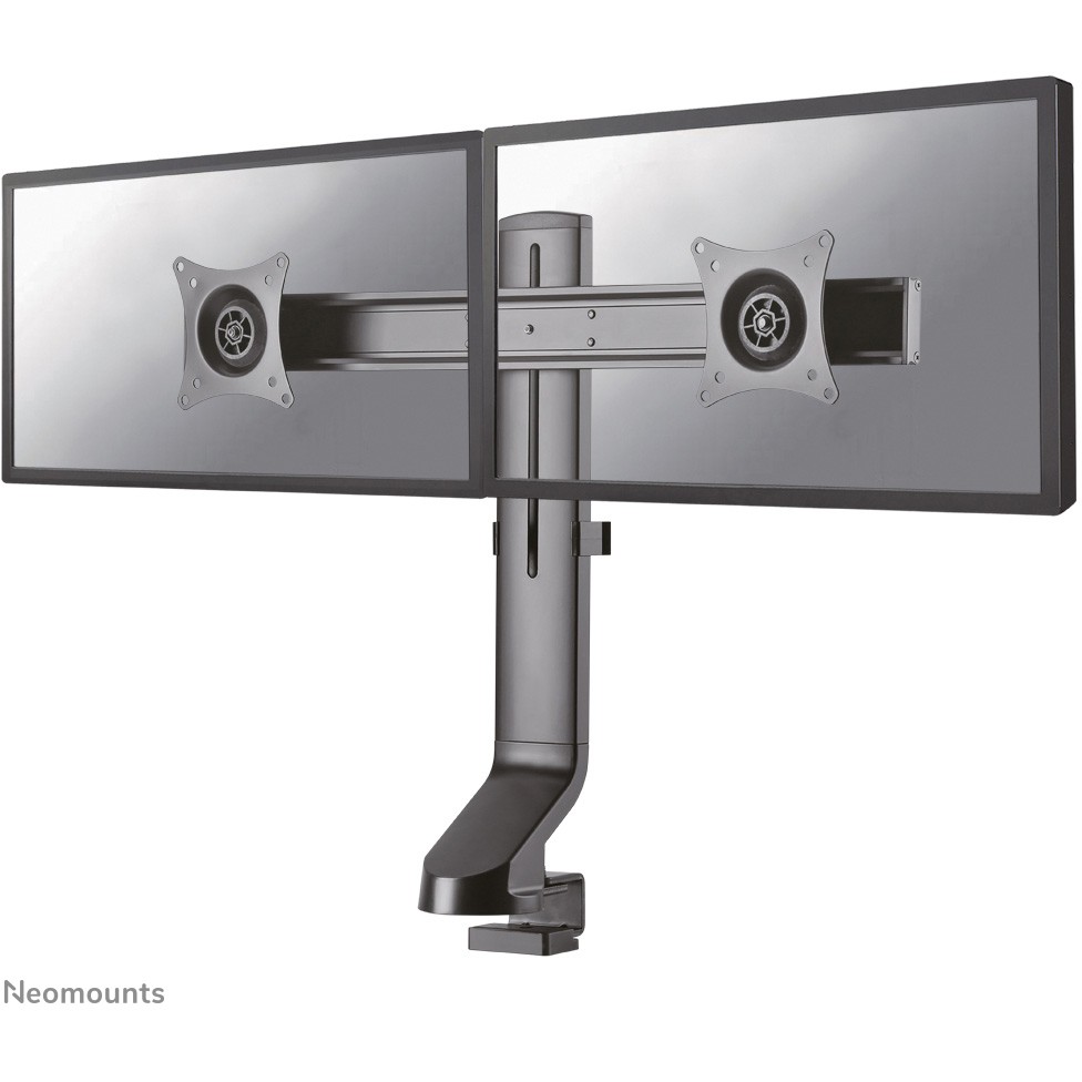 Neomounts FPMA-D860DBLACK Tischhalterung für zwei Flachbildschirme bis 27