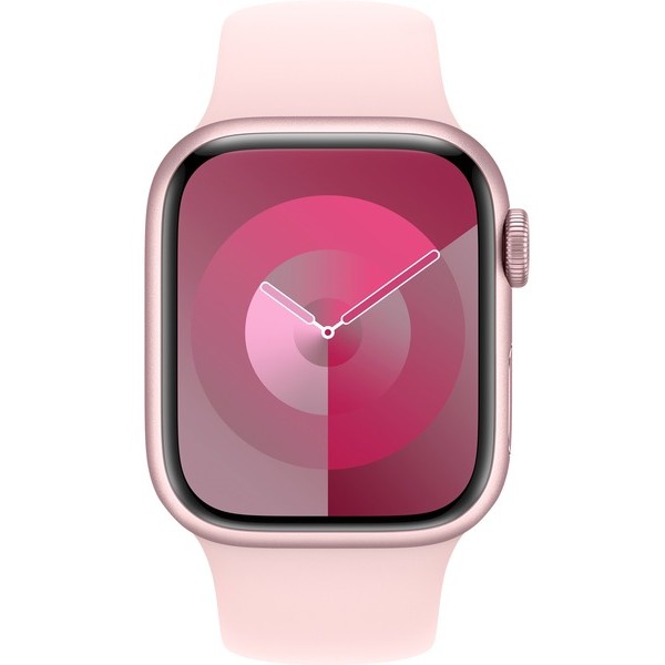 Apple Watch S9 Aluminium Cellular 41mm Rosé (Sportarmband hellrosa) M/L NEW