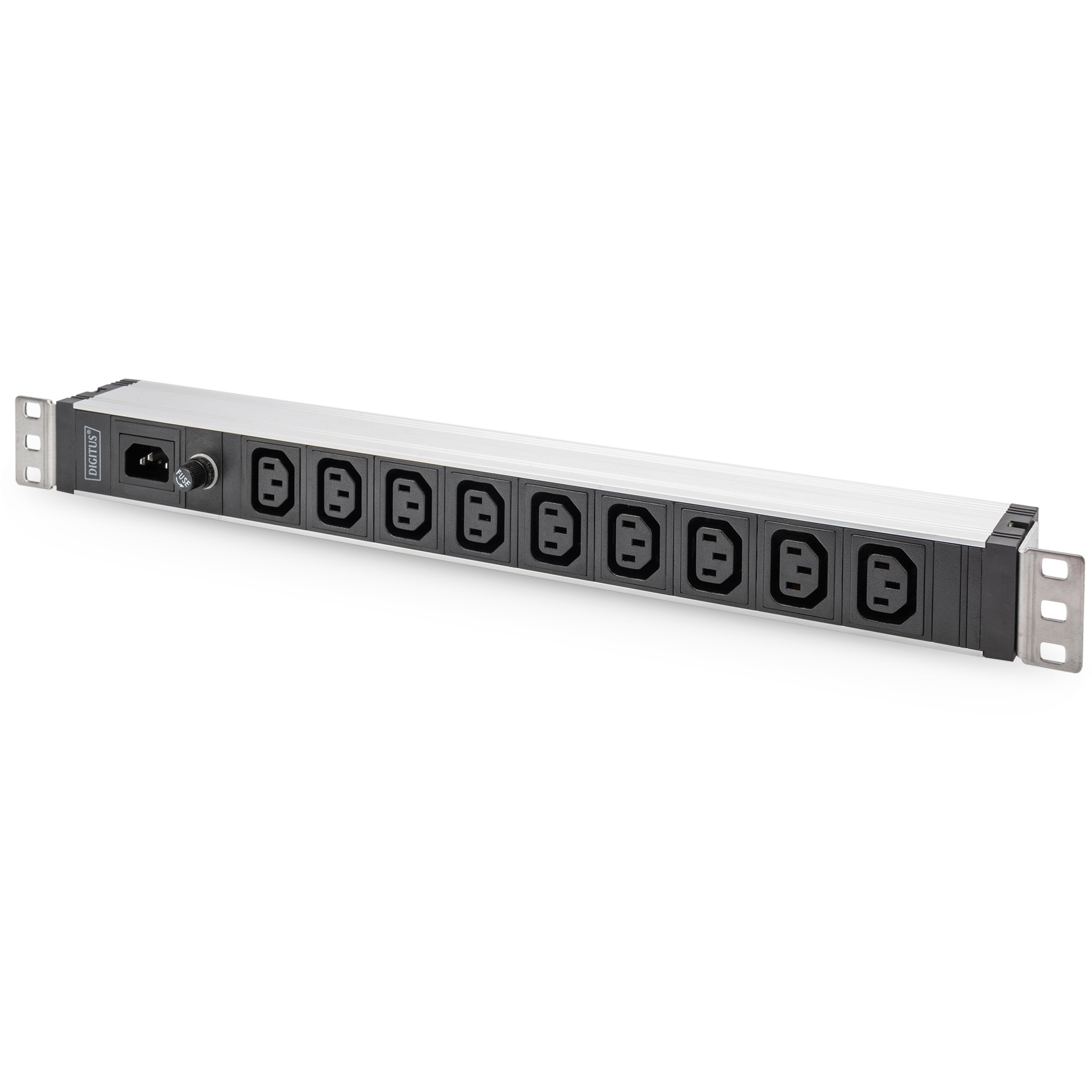 Steckdosenleiste Aluminium PDU 1U DIGITUS 10A 230VAC 50/60Hz 9x C13