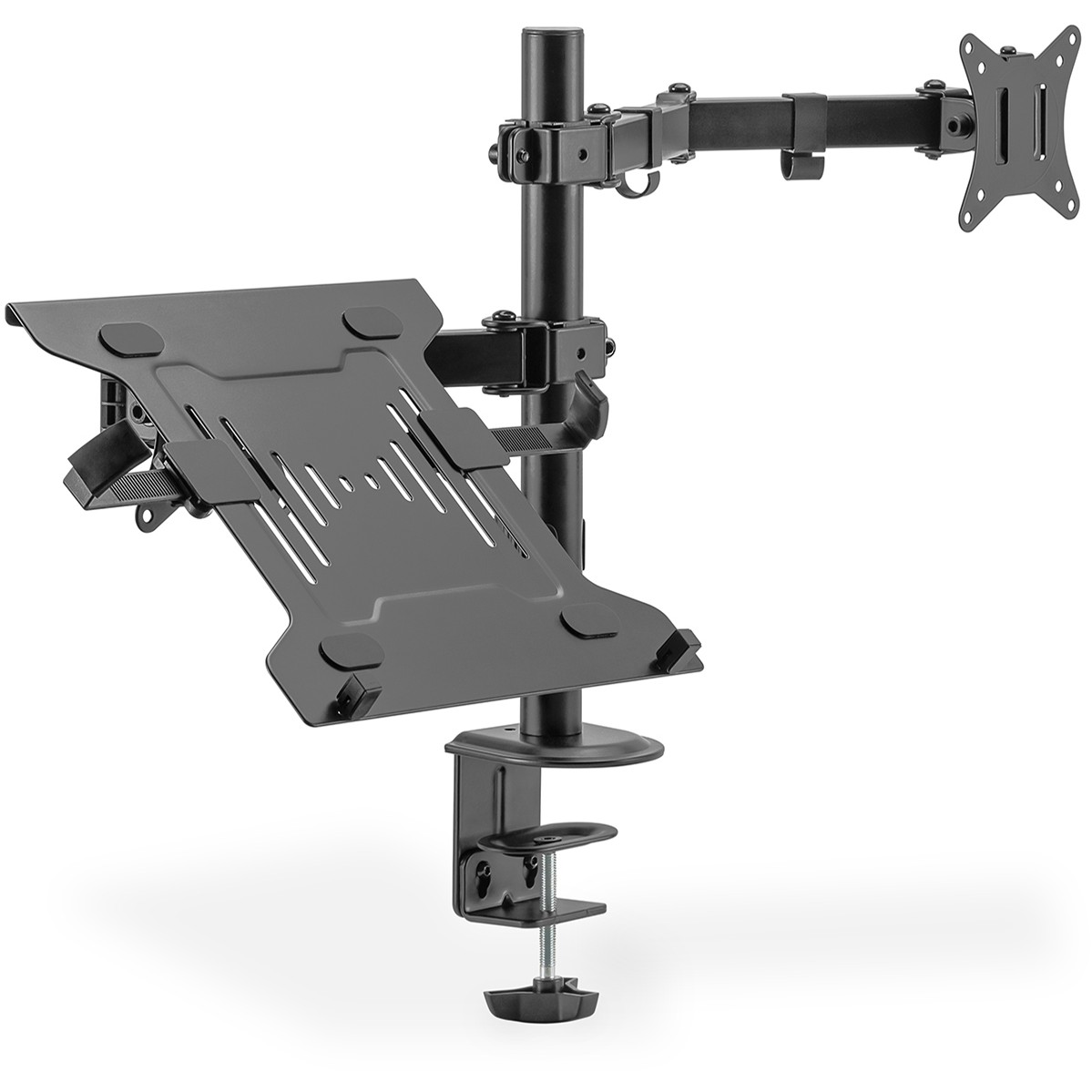 Monitorhalter mit Notebookhalterung (17-32