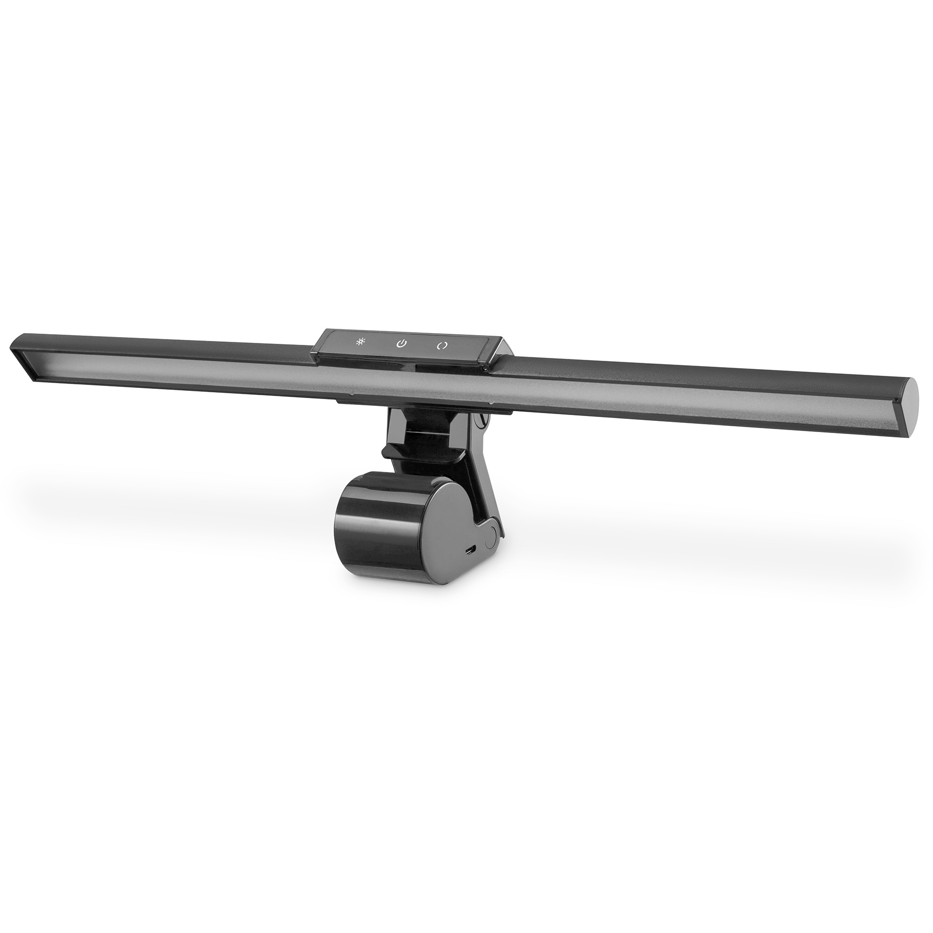 SOP LED Monitor-Leuchte mit Klemmbefestigung DIGITUS 5W 250lm Klemme Schwarz