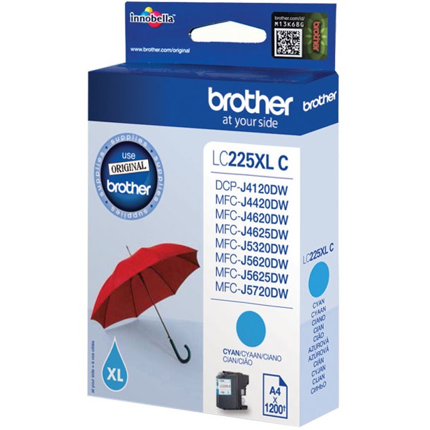 Brother LC-225XLC Cyan