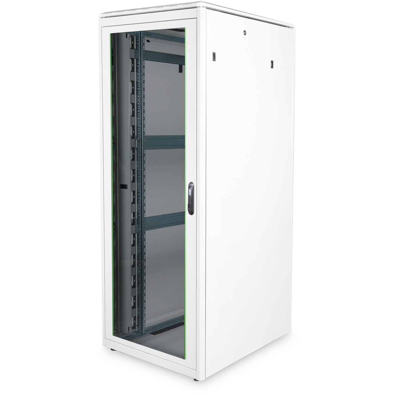 DIGITUS Netzwerkschrank Unique 42HE 2053x800x1000mm grau (Speditionsversand)