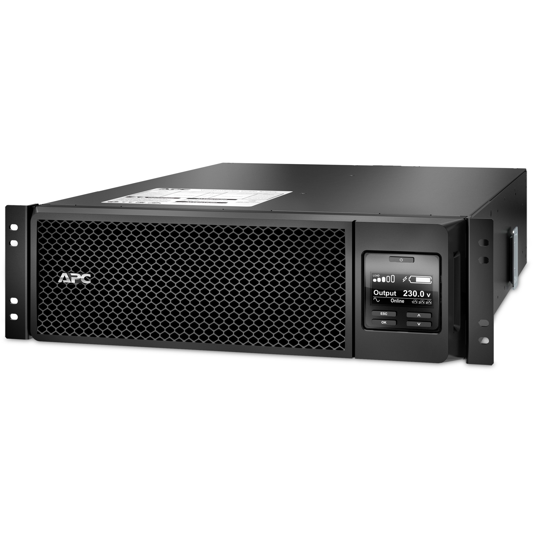 APC Smart-UPS SRT 5000 Rack 3HE SRT5KRMXLI 5000VA 4500W inkl. Netzwerkkarte