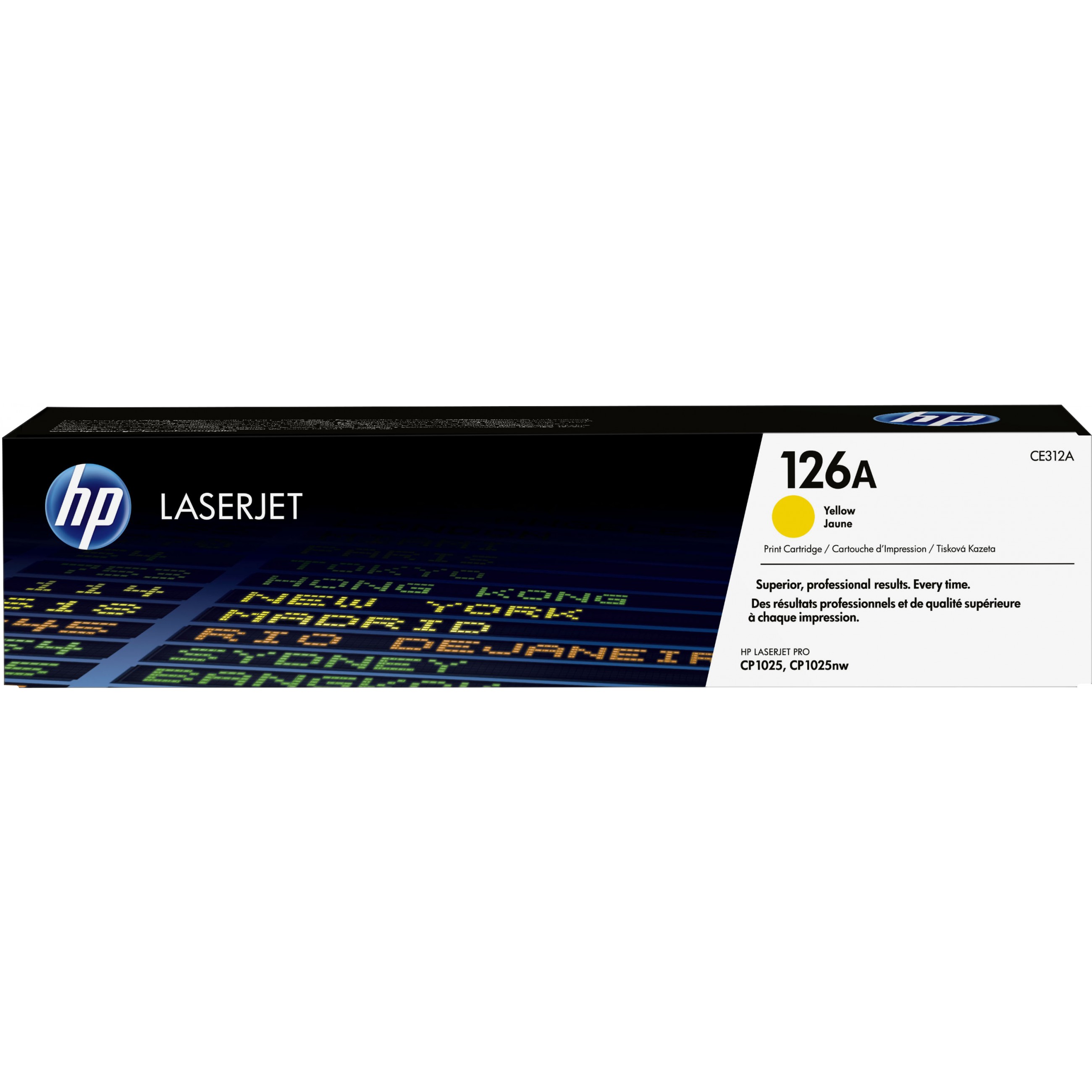 HP 126A original LaserJet Toner cartridge CE312A yellow standard capacity 1.000 pages 1-pack