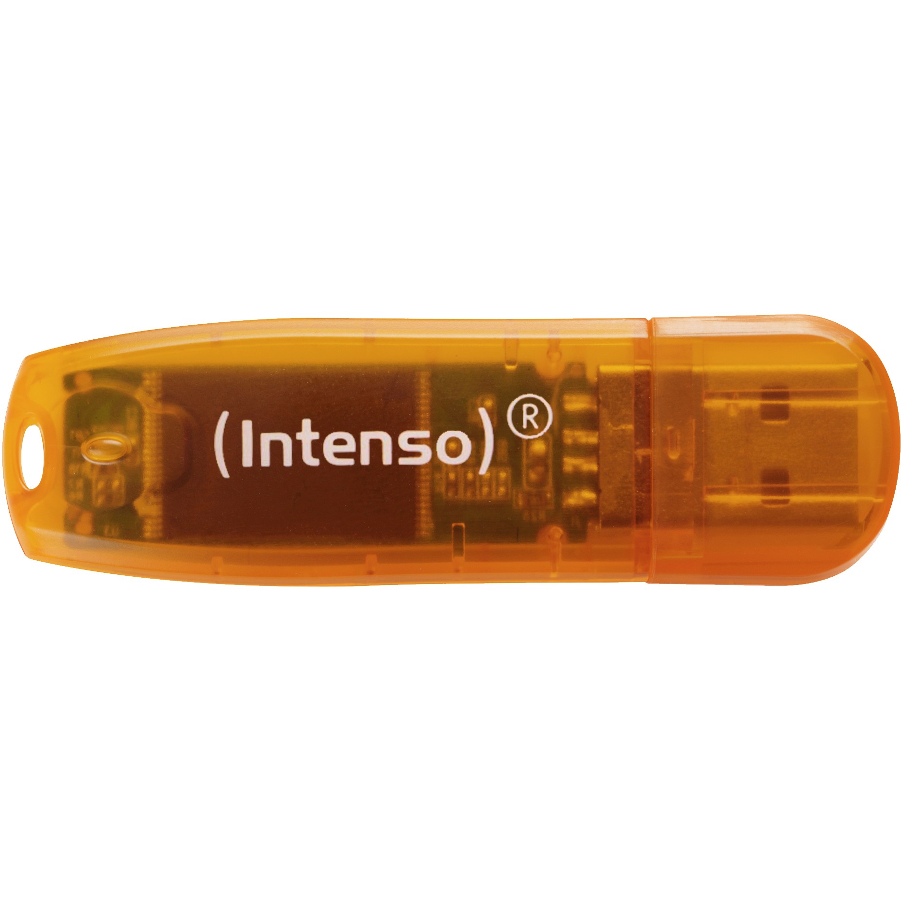 STICK RAMU 64GB Intenso Rainbow Line / orange