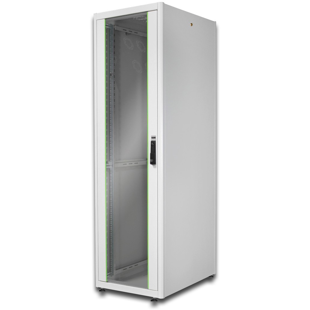 DIGITUS Netzwerkschrank Dynamic 42HE 2010x600x800mm grau (Speditionsversand)
