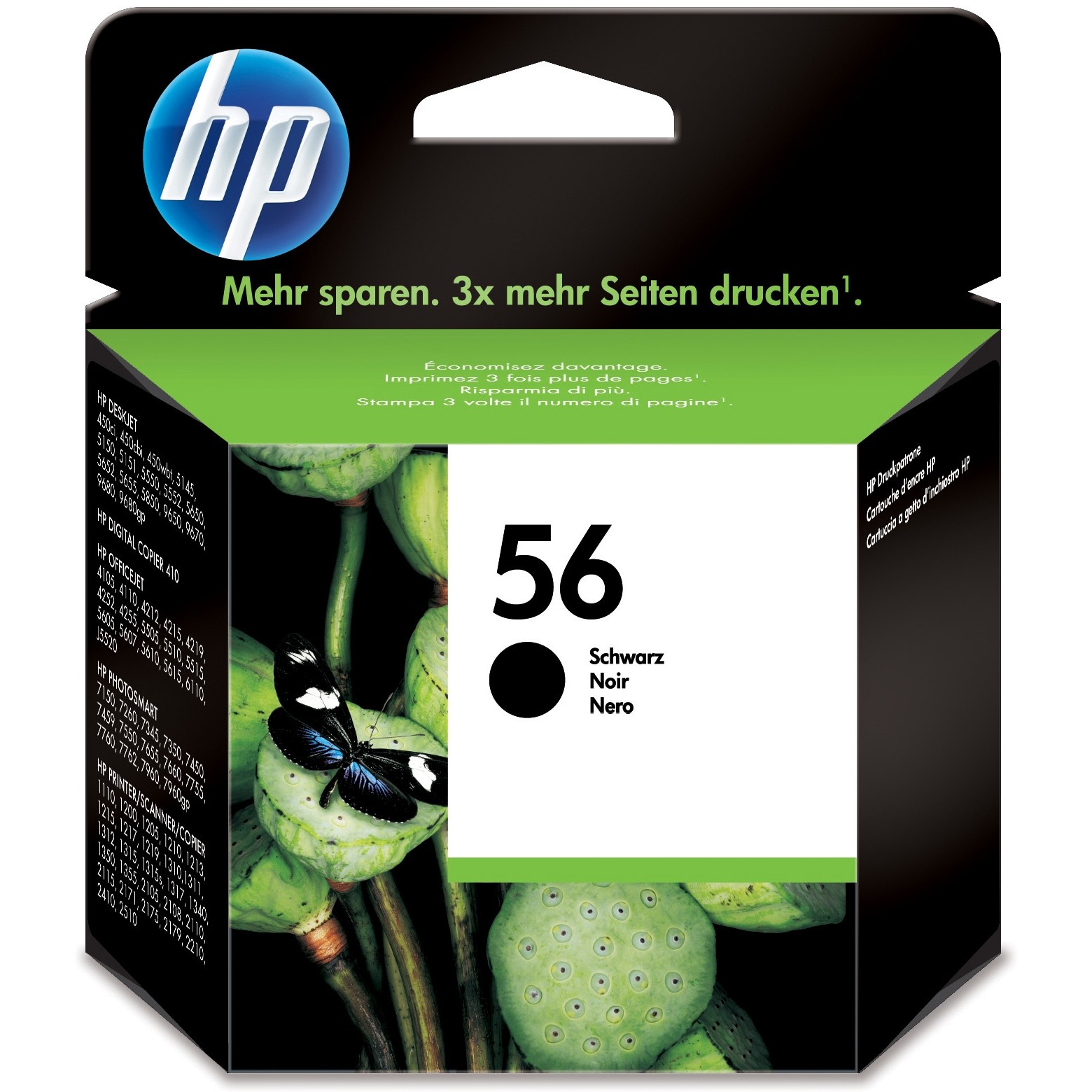HP Tinte 56 C6656AE Schwarz