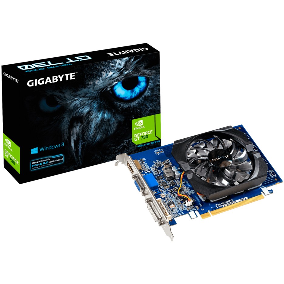 GT730 2GB Gigabyte DDR3 1Fan