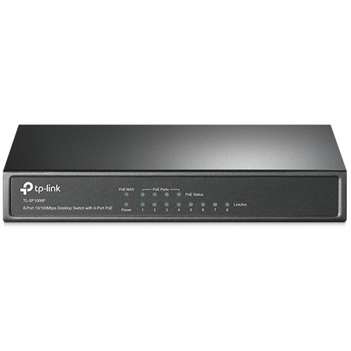 8P TP-Link SF1008P PoE